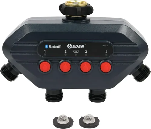 Vista 7 de Eden 25441 Temporizador de agua Bluetooth de 1 zona para riego inteligente - Control remoto a través de la aplicación, programación personalizable