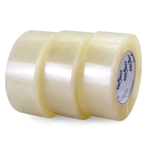 Vista 10 de IDL Packaging Cinta de embalaje transparente de resistencia media de 2 pulgadas x 110 yardas (paquete de 3 rollos) para mudanza, envío
