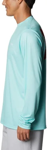 Vista 3 de Columbia mens Terminal Tackle Pfg State Fish Flag Ls