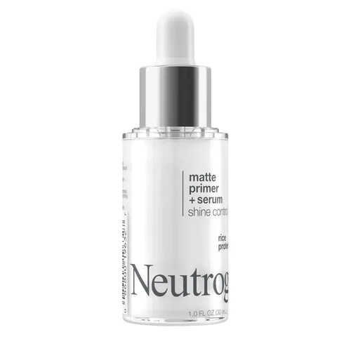 Vista 4 de Neutrogena Shine Control Matte Booster - Imprimación facial y suero, suero matificante de la piel a imprimación con proteína de arroz, absorbe