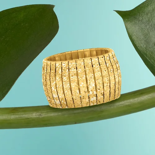 Vista 7 de Ross-Simons Italian 18kt Yellow Gold Over Sterling Silver Cleopatra Ring