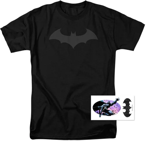 Vista 2 de Popfunk Camiseta clásica con logotipo de Batman Hush