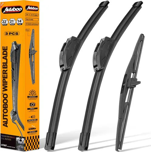 Vista 22 de AUTOBOO Repuesto de limpiaparabrisas para Ford Bronco 2021-2025
