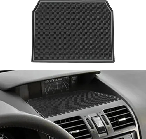 Vista 14 de Alfombrilla de salpicadero para Subaru Impreza XV 2012-2016, Crosstrek 2012-2017, Forester 2014-2018, cubierta interior antideslizante