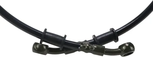 Vista 4 de PRO BAT Manguera de línea de freno hidráulico trenzada para scooter chino GY6, ATV, Dirt Bike, Go Kart 10mm extremos Banjo, Negro