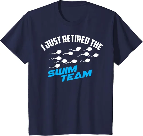 Vista 12 de Lindo Vasectomía I Just Retired The Swim Team Shirt Divertido regalo