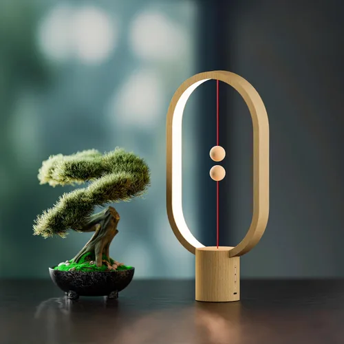 Vista 7 de Lámparas de dormitorio, mini lámpara de equilibrio, lámpara de noche, lámpara de mesita de noche, luz nocturna enchufable de 3 niveles