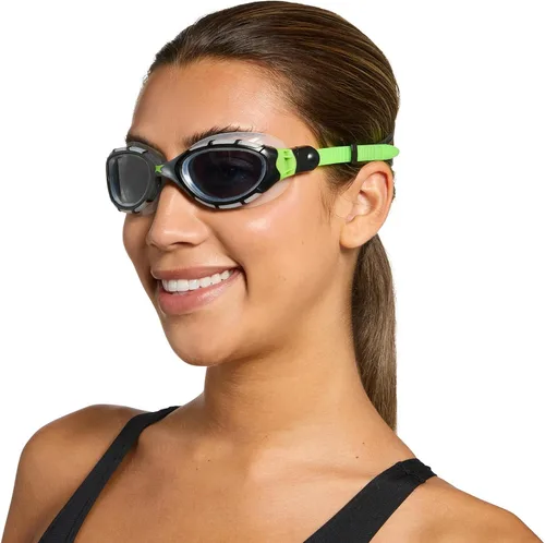 Vista 8 de Zoggs Gafas de natación unisex Predator Flex antivaho con protección UV y lente curvada, ultra ajustada, ajuste rápido, 461041