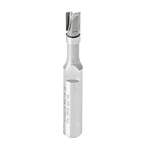 Vista 13 de Amana Tool 45487 - Broca de carburo con punta de carburo, 45487, vástago de 1/2 x 1/4 pulgadas con rodamiento de bolas superior