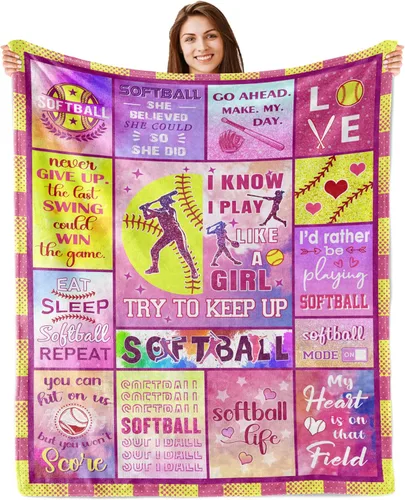 Vista 9 de Regalos de béisbol, regalos de béisbol para niños de 8 a 12 años, manta de béisbol, regalos de entrenador de béisbol, manta de regalo temático