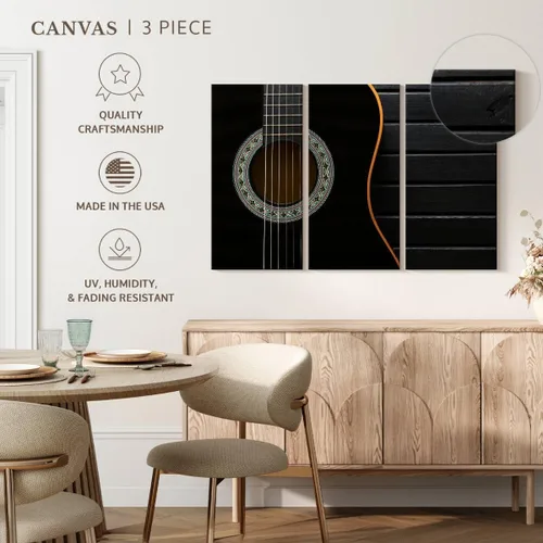 Vista 76 de Elephant Stock BW - Reproductor de discos de vinilo para pared, lienzo horizontal, decoración de pared de sala de estar de 3 piezas, impresión