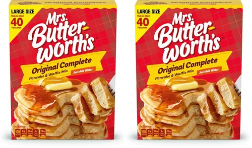 Vista 9 de Mrs. Butterworth - Mezcla de panqueques y waffle, 32 onzas