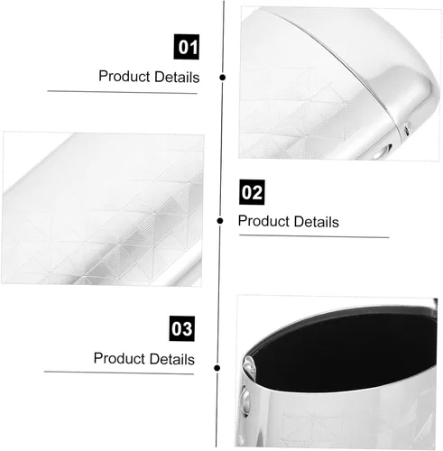 Vista 8 de Yardenfun Estuche rígido para gafas, caja de gafas de sol, de aluminio, estuche para gafas de sol, para hombres