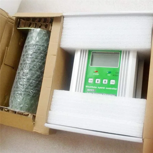 Vista 9 de Controlador de carga híbrido solar eólico de 1000 W, controlador de carga solar de turbina de viento MPPT fuera de la red, controlador híbrido