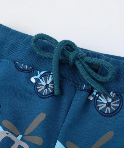 Vista 4 de LOKTARC Paquete de 2 pantalones deportivos de algodón con cordón para niños