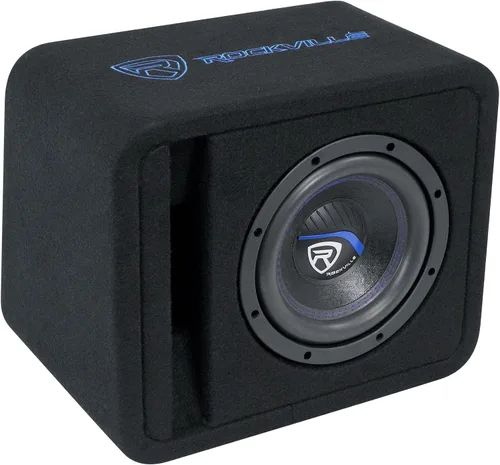 Vista 12 de Rockville DV8K52 - Subwoofers dobles de 8 pulgadas K5 1600 W para automóvil, carcasa ventilada, 2 ohmios