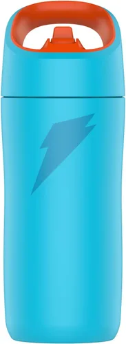 Vista 2 de Gatorade Paquete de botella de acero inoxidable Rookie de 12 onzas y botella exprimible Gx de 30 onzas