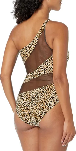 Vista 2 de Norma Kamali Bañador de una pieza Snake Mesh Mio para mujer