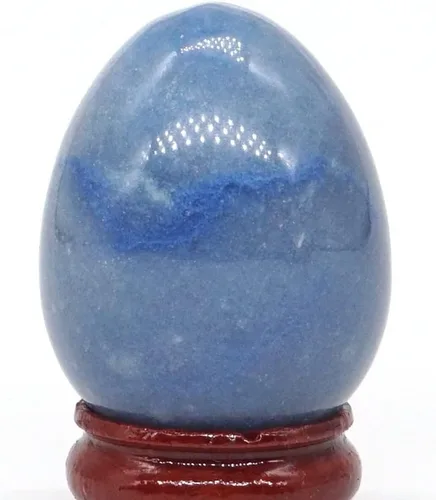 Vista 34 de Meditación Home Piedras de Cristal de 1.181x1.575 in, huevo Natural, Reiki Gema Mineral, artesanía, decoración del hogar, Regalo