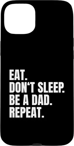 Vista 9 de Eat Don't Sleep Be A Dad Repeat Case for iPhone 17