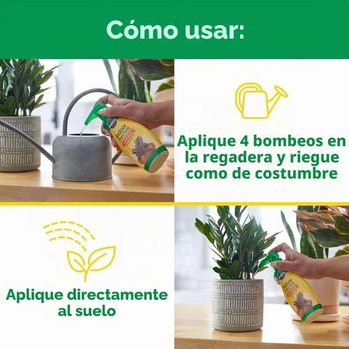 Vista 5 de Alimento para plantas de interior, 8 onzas.