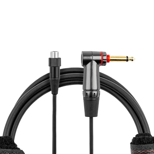 Vista 18 de Cableworks By Gator Cases Headliner Series Premium 3 pies recto a ángulo recto cable para instrumentos de guitarra (GCWH-INS-03RA)