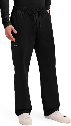 Vista 7 de Cherokee WW Professionals - Pantalones de uniforme médico para hombre con Negro