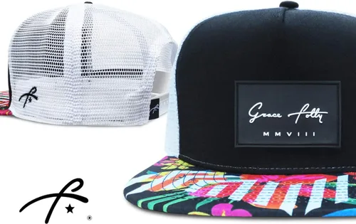 Vista 30 de Grace Folly - Gorra trucker unisex gorra de malla con cierre trasero