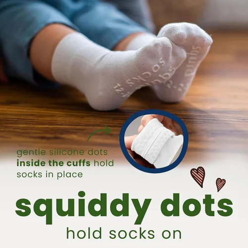 Vista 63 de squid socks Calcetines de viscosa de bambú 0-6M, 6-12M, 12-24M y 2T-3T Calcetines que se mantienen puestos