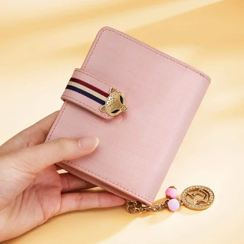 Vista 7 de FOXER Carteras pequeñas para mujer, monederos con cremallera para tarjetas de crédito, Classic