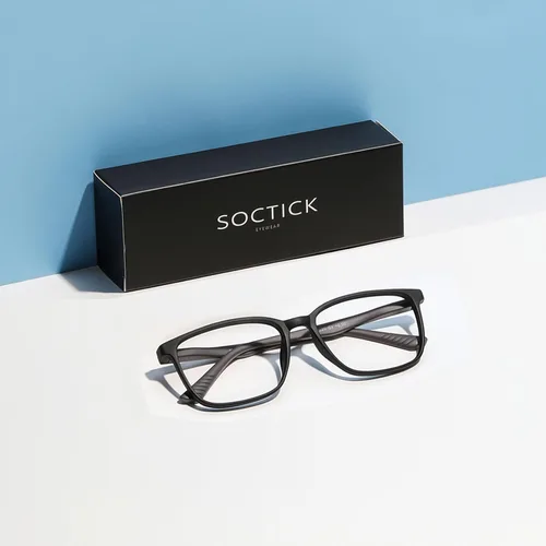 Vista 6 de Reading Glasses for Men,Blue Light Blocking Readers for men with Comfort Spring Hinge