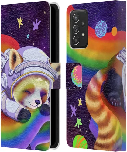 Vista 9 de Head Case Designs Carla Morrow Capybara - Funda de piel con licencia oficial de Carla Morrow Sitting On A Moon Rainbow Animals compatible