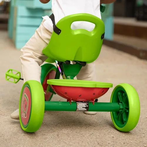 Vista 5 de Jetson Light-Up Trike, Front and Rear Baskets, Multi-Colored LED Lights, Seatbelt and Bell