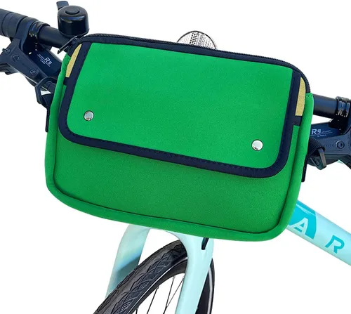 Vista 11 de allydrew Bolsa impermeable para bicicleta, bolsa de almacenamiento para manillar de ciclismo para herramientas y accesorios
