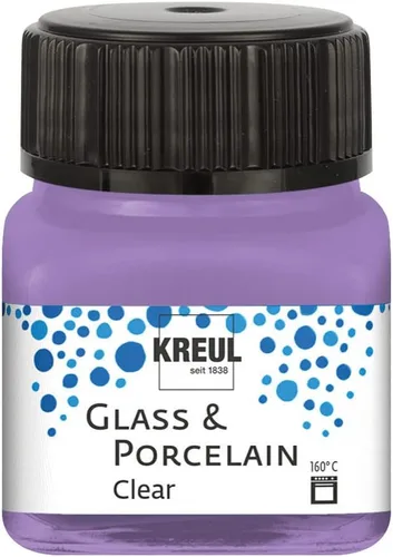 Vista 6 de Kreul Pintura de vidrio y porcelana, verde manzana, 0.7 fl oz