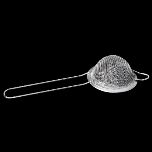 Vista 5 de Mini tamiz/colador profesional -cocina de acero inoxidable harina té colador malla colador tamiz filtro tamiz