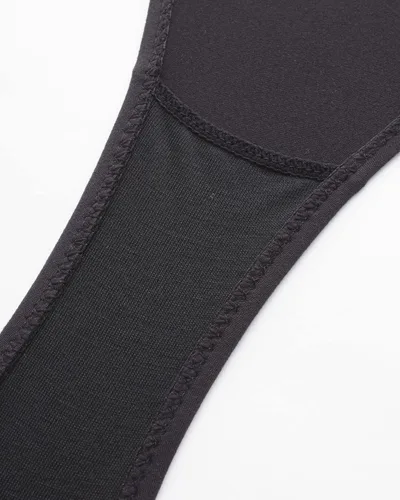 Vista 3 de Jessica Simpson Ropa interior para mujer - Paquete de 3 bragas Tanga de encaje de microfibra (S-XL)