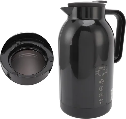 Vista 4 de Keenso Taza eléctrica portátil de la calefacción del coche de la caldera de agua para el café del té 1300ML para el bebé en el camino