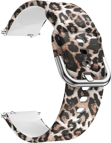 Vista 10 de Correa de silicona universal de repuesto para reloj, 25/32 pulgadas, correas suaves compatibles con reloj Gizmo/Samsung Galaxy Watch Active/1.65