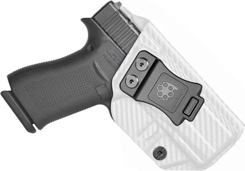 Vista 8 de Amberide IWB Kydex Holster for Glock 43 / 43X / 43X MOS, Concealed Carry, MOS and Non-MOS Options Available, Adjustable Cant, Posi-Click Retention
