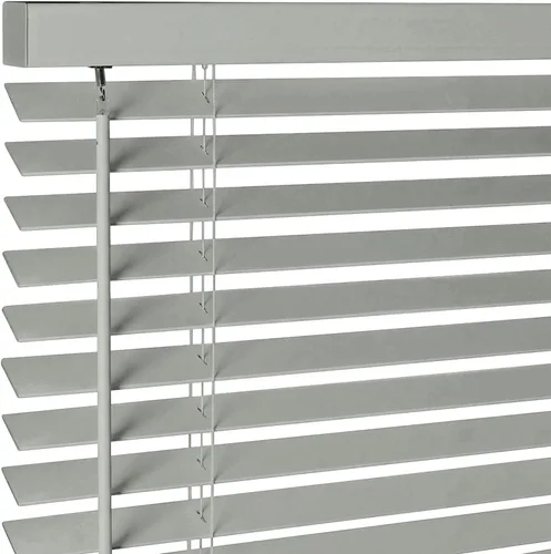 Vista 23 de Persianas de madera real de 2 pulgadas para ventanas de interior, persianas venecianas opacas de madera maciza, tamaño personalizado, color cereza