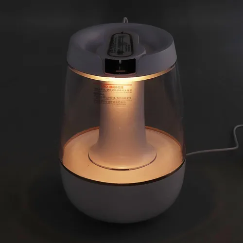 Vista 3 de Humidificadores, 3L Doble Spray Mist Humidificador de niebla fría, USB alimentado silencioso humidificador de uso esencial difusor de aceite