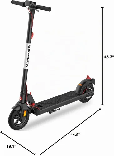 Vista 10 de Gotrax Electric Scooter for Adults, 8.5" Tire Max14 Miles&15.5Mph by 250W