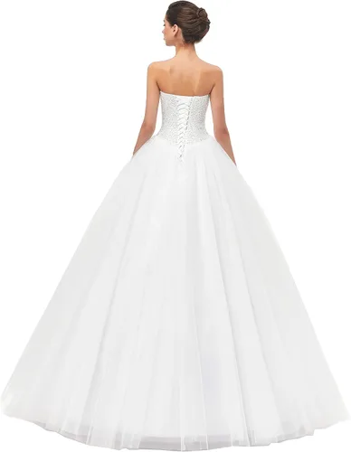 Vista 4 de Likedpage Vestidos de novia para mujer