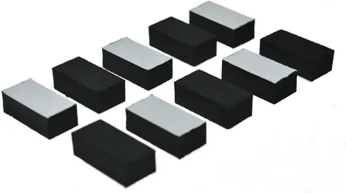 Vista 6 de 2 almohadillas de ajuste de altura con muelles para pastillas Jazz J Bass/Jazzmaster