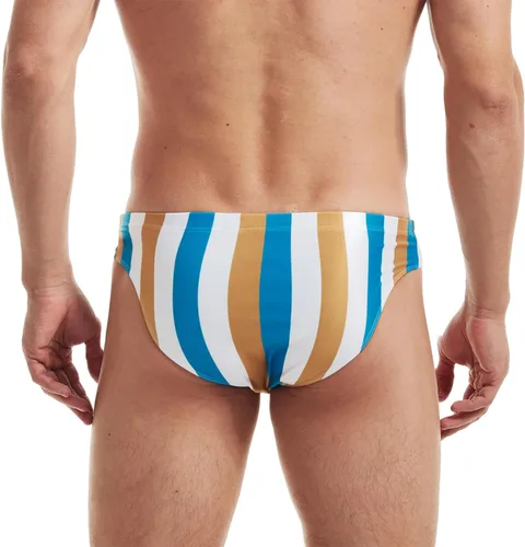 Vista 4 de AIMPACT Traje de baño sexy retro para hombre