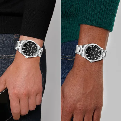 Vista 6 de LN LENQIN Relojes para hombre analógicos de cuarzo deportivos unisex, impermeables a 30M, reloj de enfermera para hombres y mujeres, profesionales