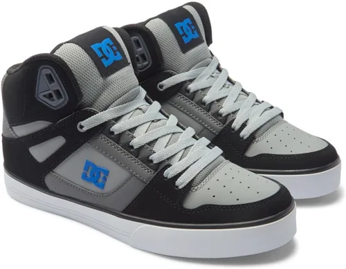 Vista 24 de DC Pure High Top WC - Zapatos de skate para hombre Negro