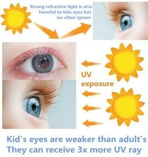 Vista 4 de COOLSOME Gafas de sol polarizadas flexibles con protección UV para niños de 0 a 3 años
