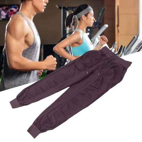 Vista 9 de Betued Fitness Workout Pants, Tracksuit Sweatpants Lumbar SupportsBack, Fitness Training Trousers for Spring Summer(XL)